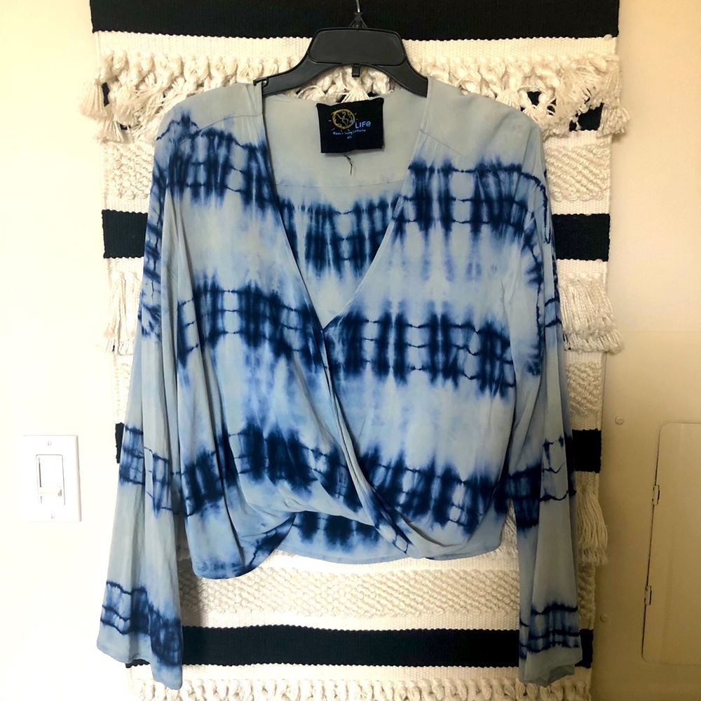 Planet Blue Life - Tie Dye top